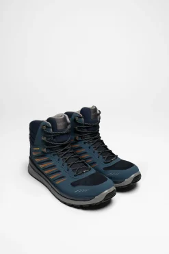 Lowa Axos GTX Mid Herren (Stahlblau/Orange) Best