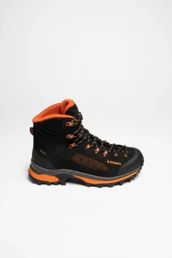 Lowa Corvara GTX Mid Herren (Schwarz/Orange) Discount