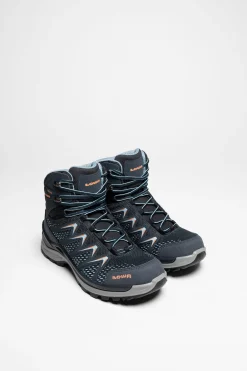 Lowa Innox Pro GTX Mid Ws Damen Stahlblau/Lachs Online