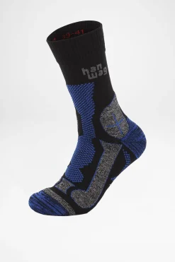 Hanwag Merino Trek Unisex (Black/Royal Blue)