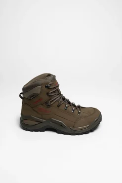 Lowa Renegade Evo GTX Mid Herren Stein/Rotholz New
