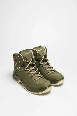 Lowa Renegade Evo GTX Mid Ws Damen Graugrün/Panna Best