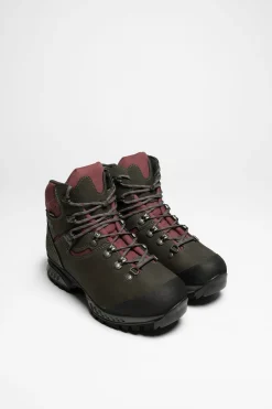 Hanwag Tatra II Wide Lady GTX Damen Asphalt/Dark Garnet Hot