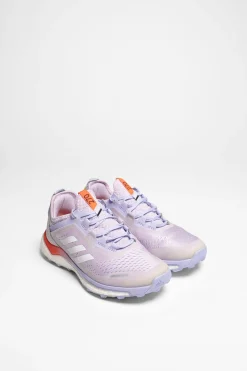 adidas Terrex Agravic Flow Damen (Weiß/Lila) Discount