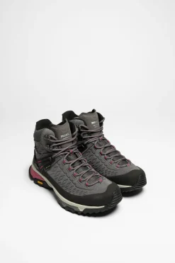 Meindl Top Trail Lady Mid GTX Damen (Grau/Magenta) Best
