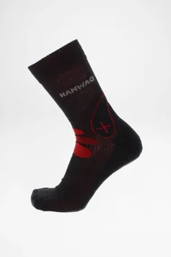 Hanwag Trek Unisex (Anthrazit/Rot) Outlet