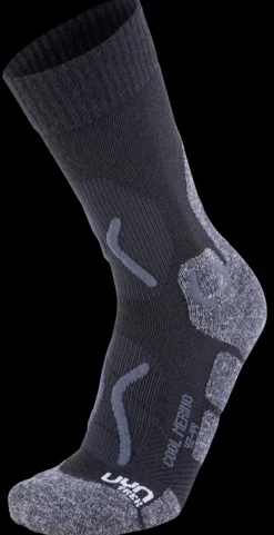 UYN Trekking Cool Merino Man Black Grey Melange Herren Wandersocken Online