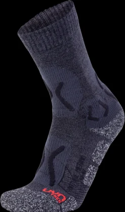 UYN TREKKING NATURE MERINO MAN Anthracite Black Herren Trekkingsocken Best