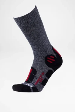 UYN Trekking Outdoor Explorer MID Herren (Grey Melange/Red)