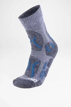 UYN Trekking Winter Merino Damen (Grey Melange/Petrol Blue) Discount